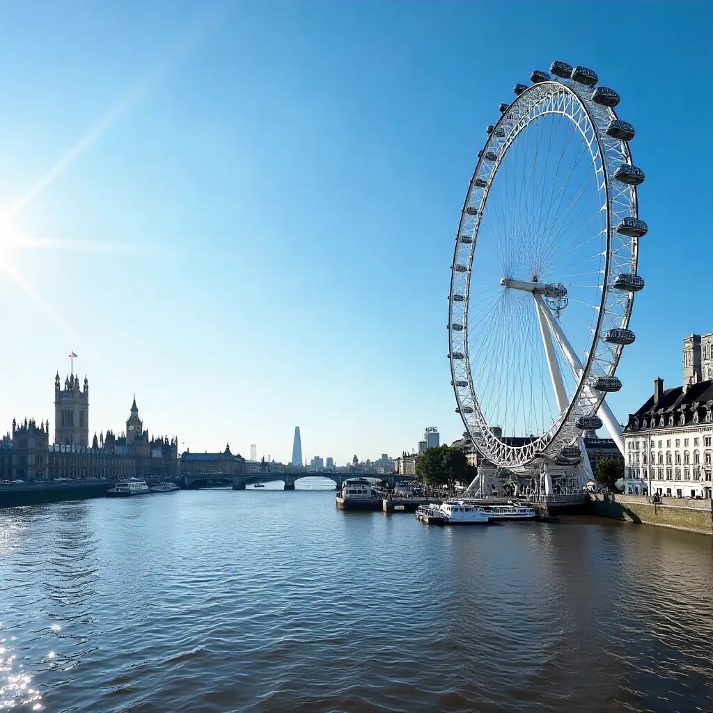 Stunning London Eye Panorama Over the Thames