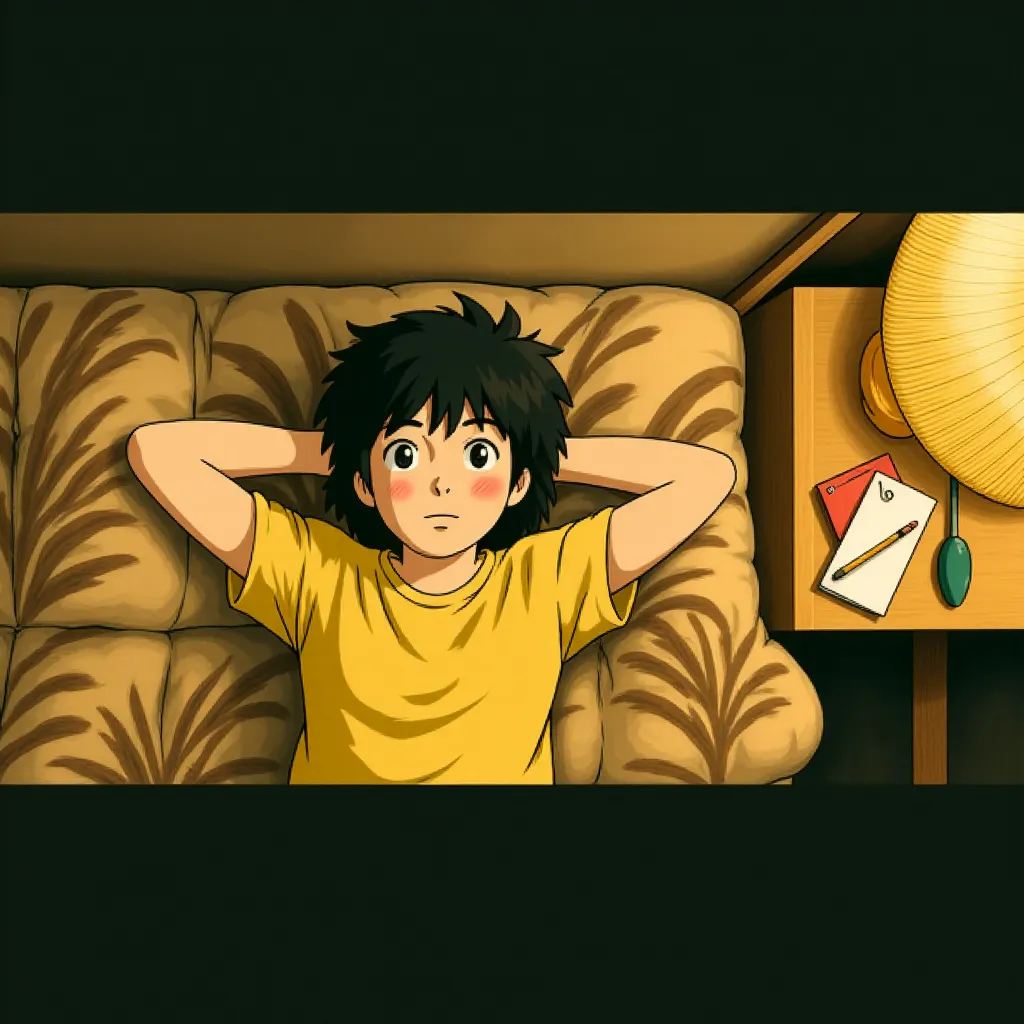 Paul Dano in Little Miss Sunshine (2006) - Anime style
