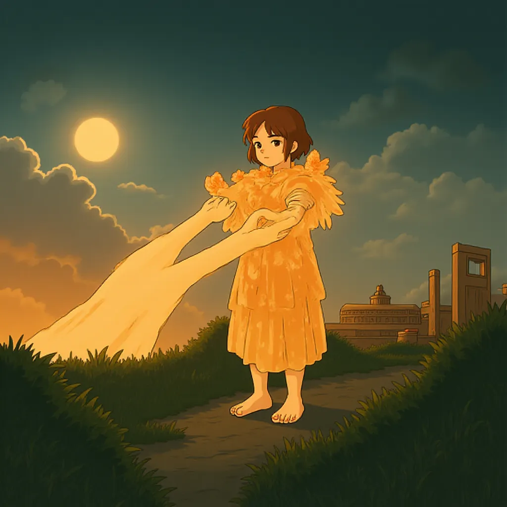 Joseph Quinn in The Fantastic Four: First Steps (2025) - Ghibli style
