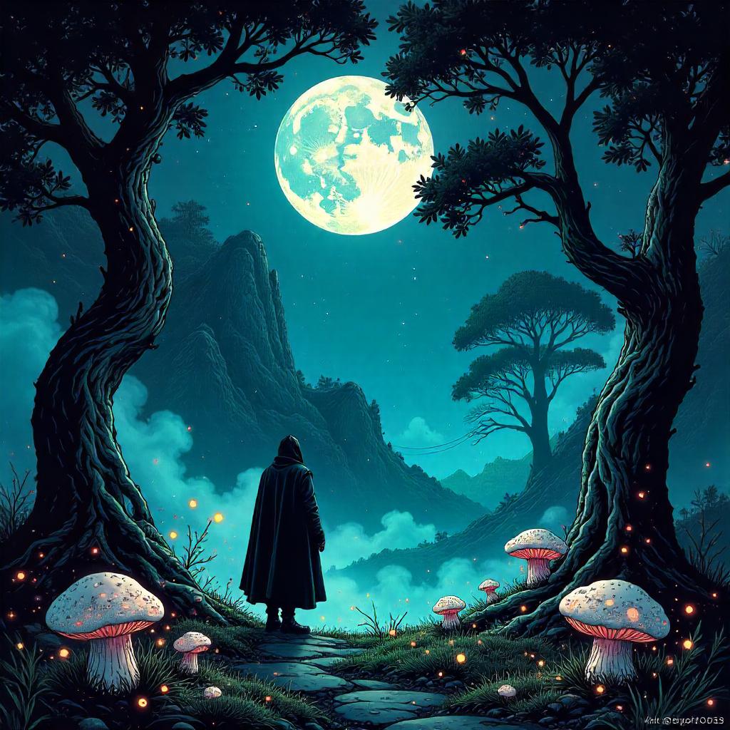 Moonlit Grove: Comics in an Enchanted Forest