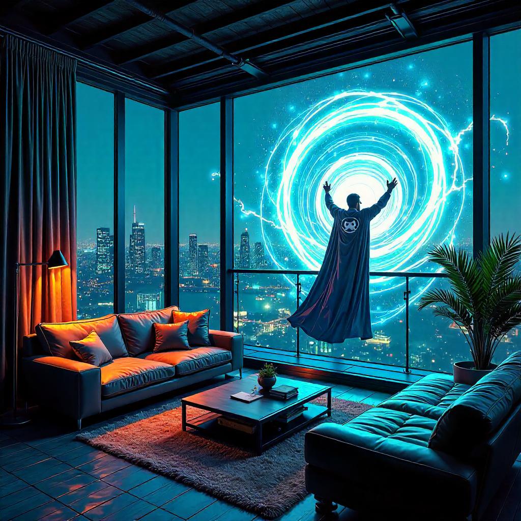 Wind in the Penthouse: A Comic Storm