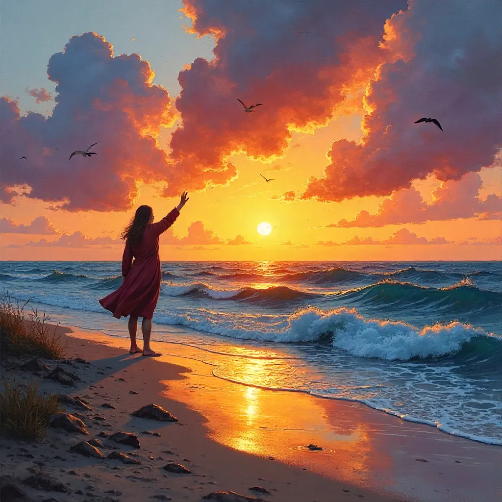 So Long, Dear Sun: A Quiet Sunset Reverie