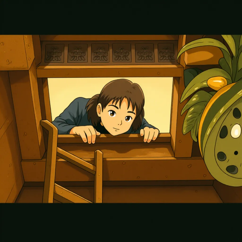 Chloë Grace Moretz in Hugo (2011) - Anime style