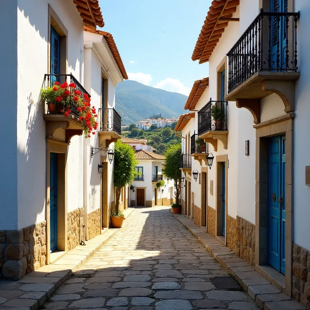 Frigiliana's Cobblestone Streets of Andalusia