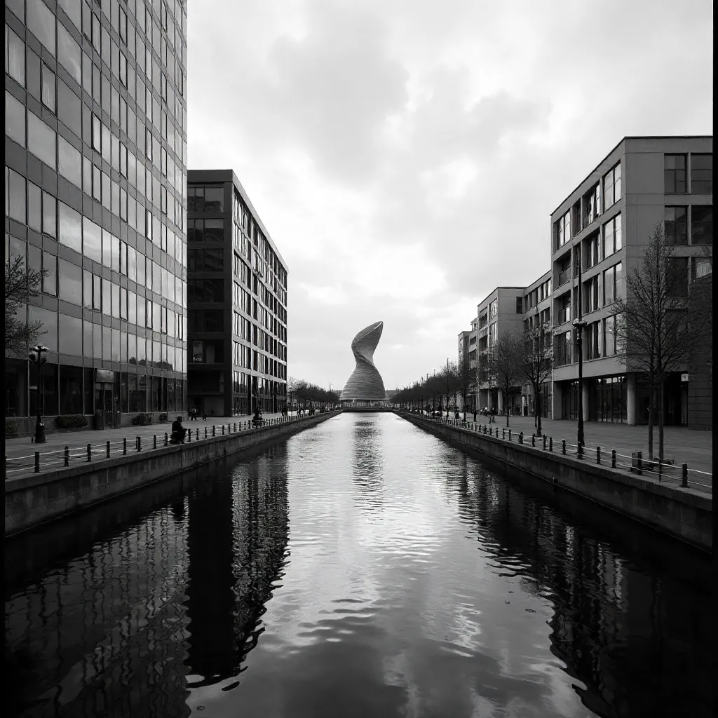 Monochrome Malmö Modern Architecture