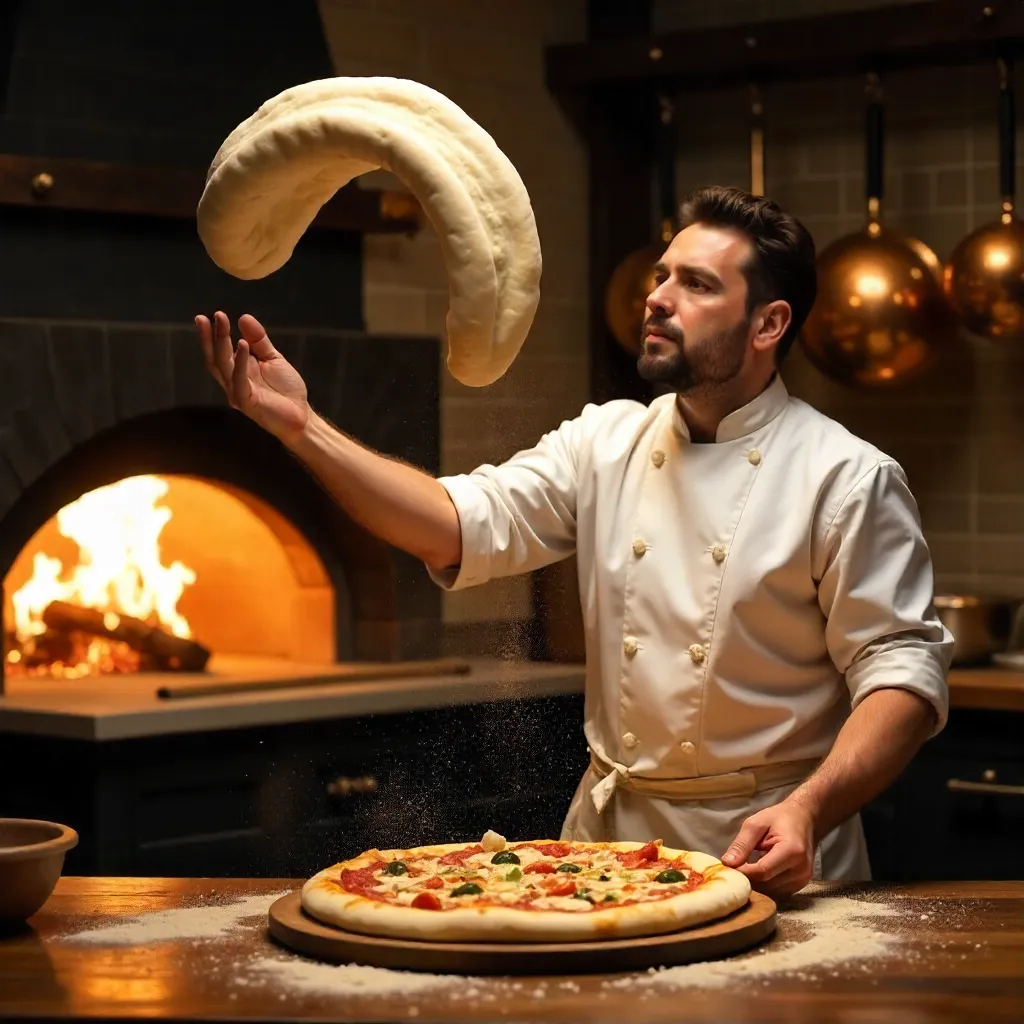 Warm Kitchen Pizza Toss: Traditional Culinary Art