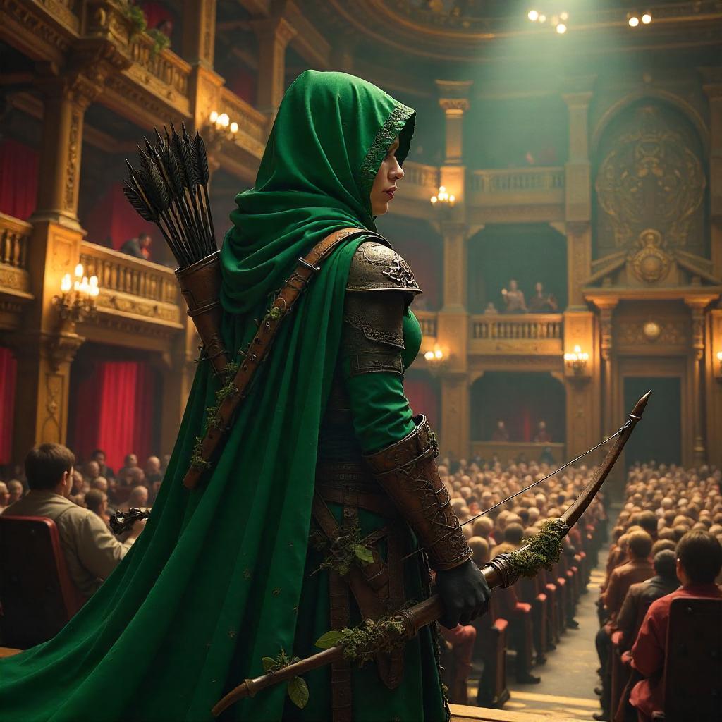 Ranger Concept Art in a Grand Concert Hall