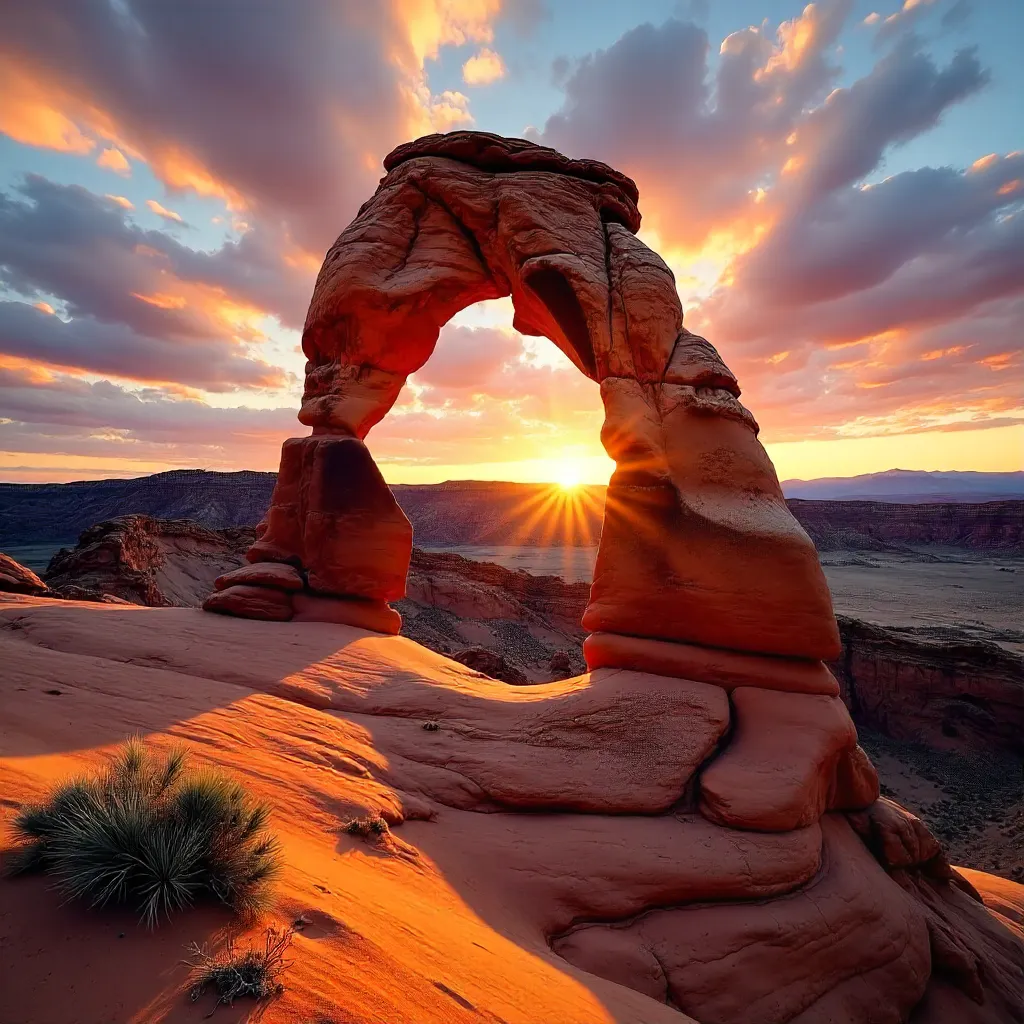 Delicate Arch at Sunset, Arches National Park