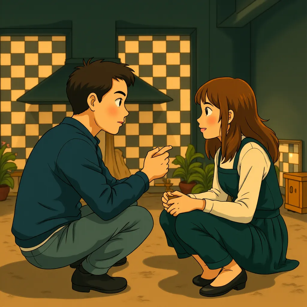 John Cusack and Lizzy Caplan in Hot Tub Time Machine (2010) - Anime style