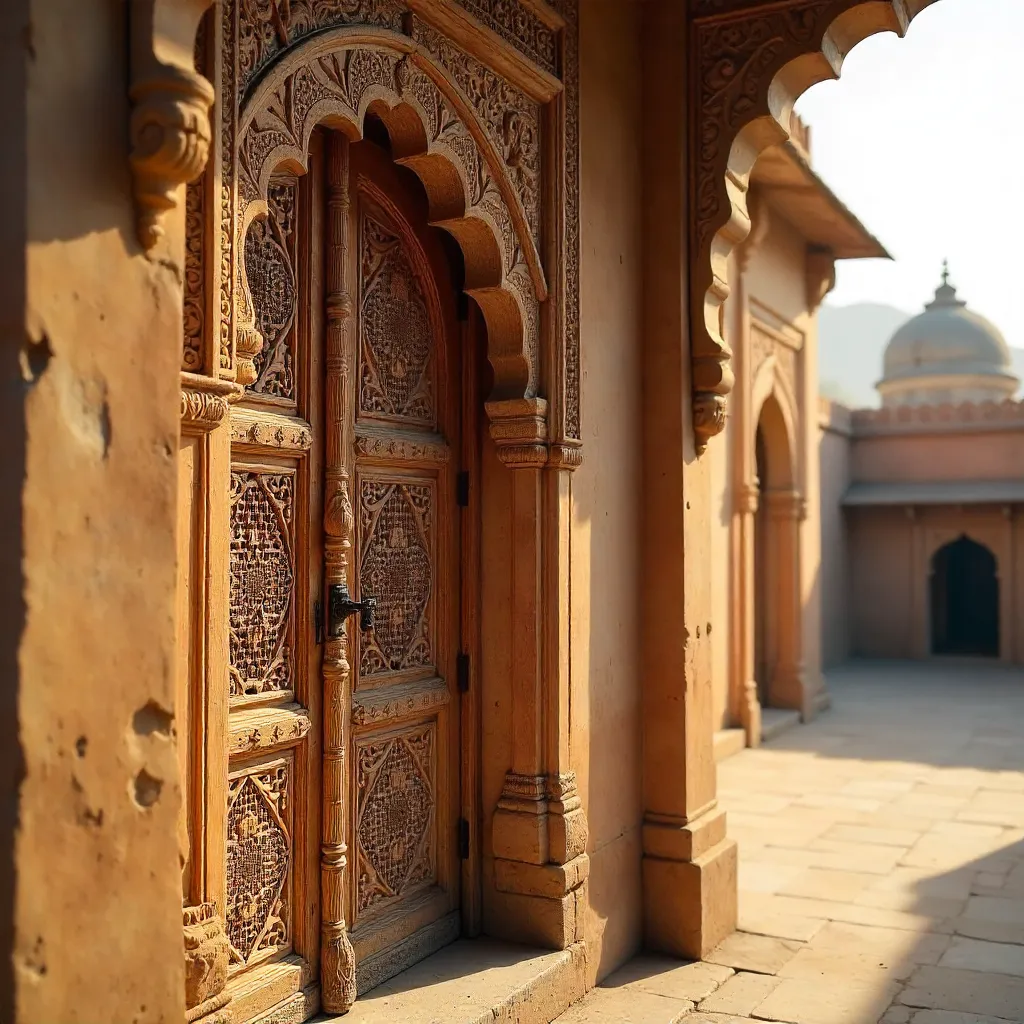 Timeless Door: Intricate Carvings of Jodhpur Haveli