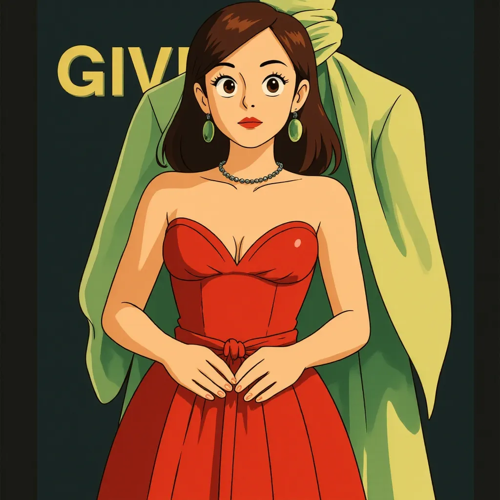 Zoe Colletti at an event for Civil War (2024) - Ghibli style