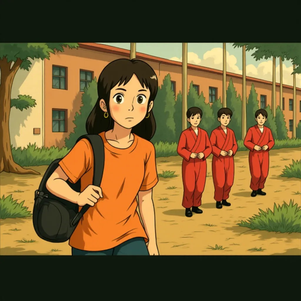 Jaden Smith in The Karate Kid (2010) - Anime style