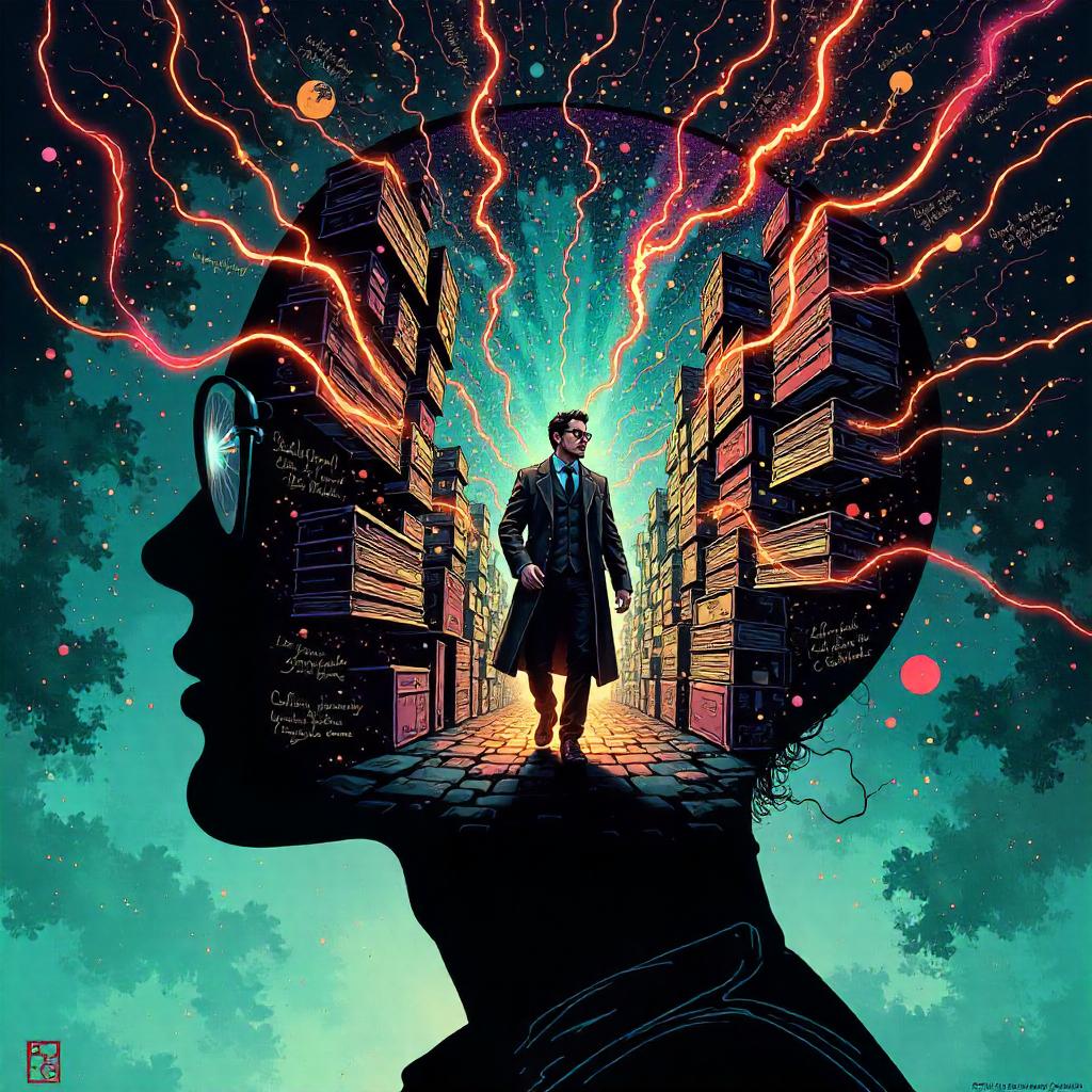 Scholar in the Mind: A Comic Book Mindscape