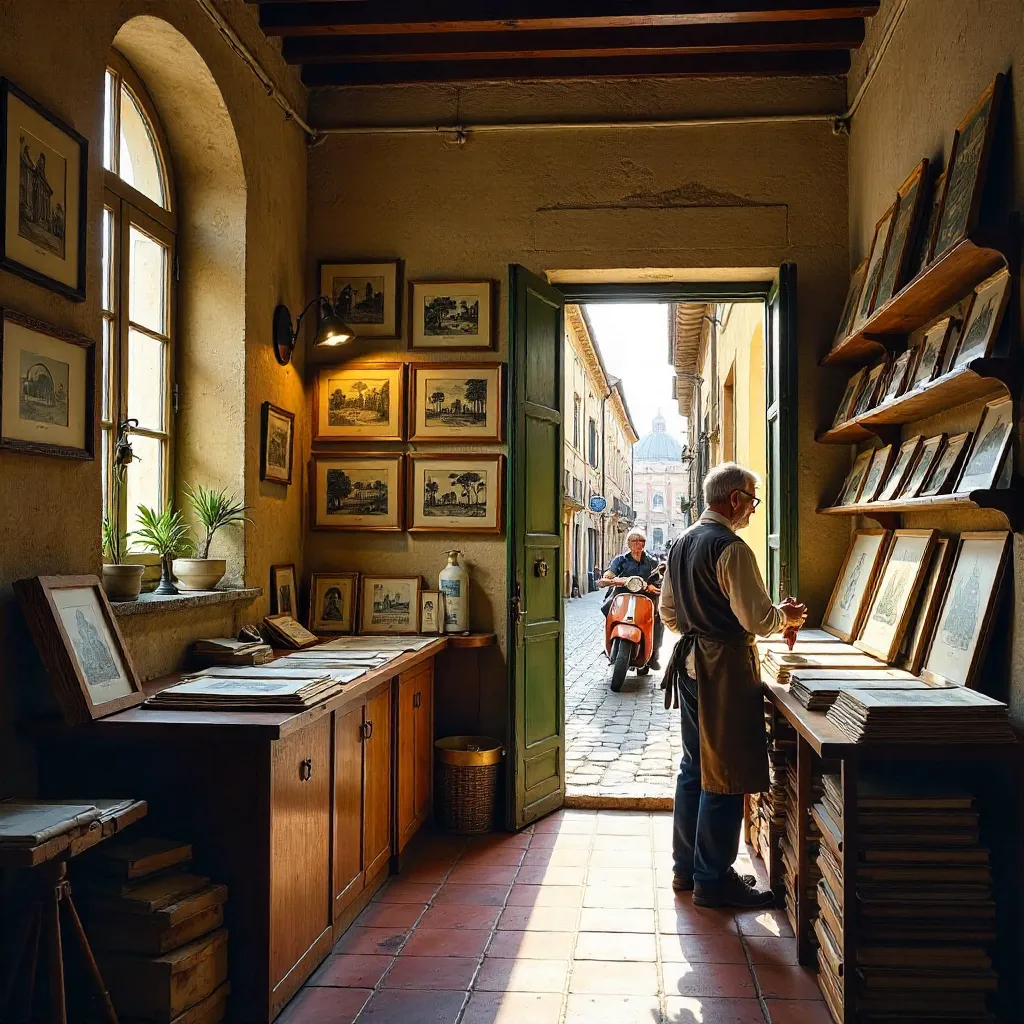 Quaint Rome Art Shop of Vintage Prints and Illustrations