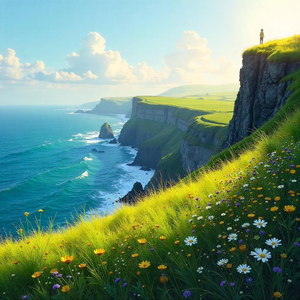 Meadow on a Cliff Edge: Digital Art Scene