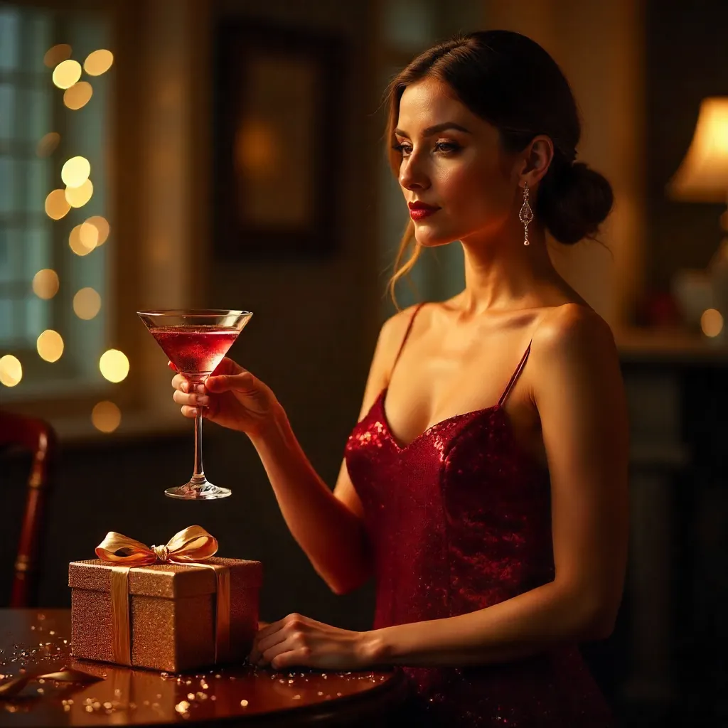 Festive Martini Moment with Gift Box