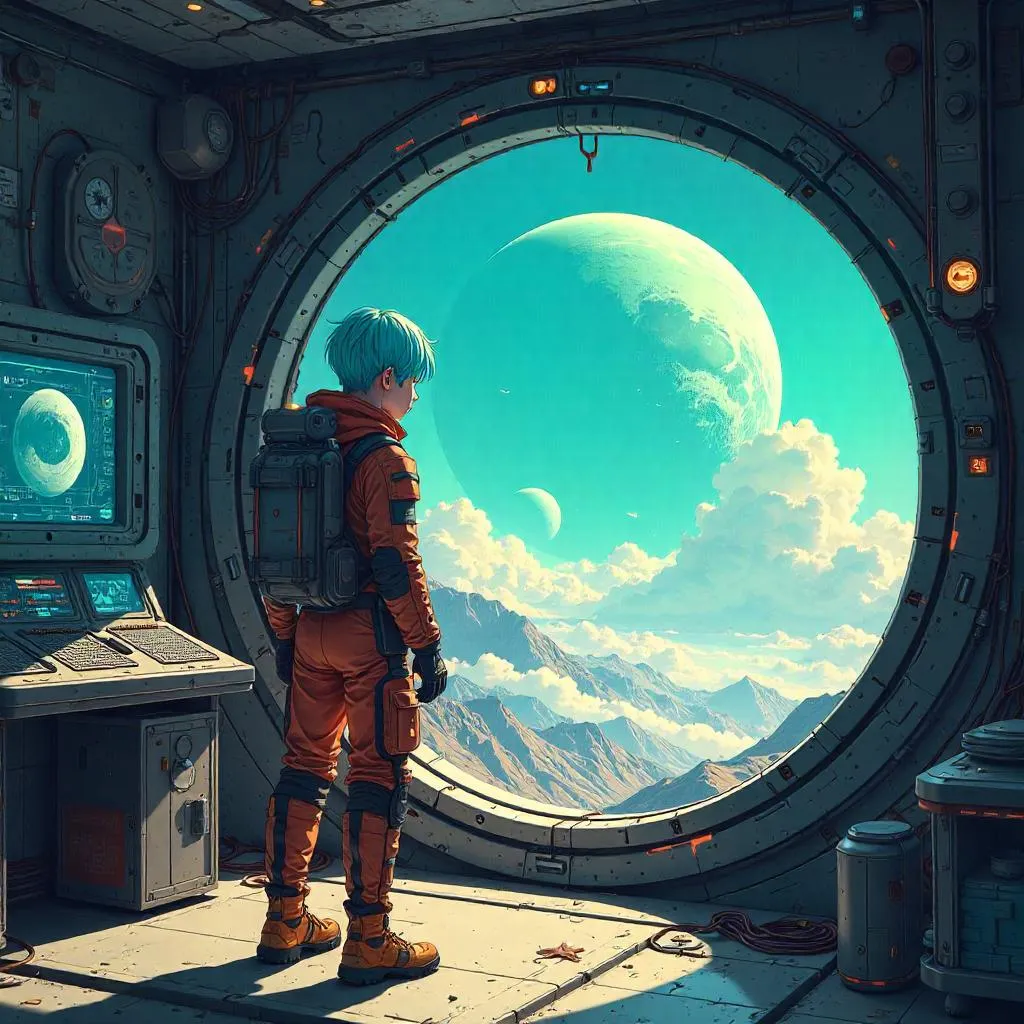 Anime Bunker: Planet View from Inside