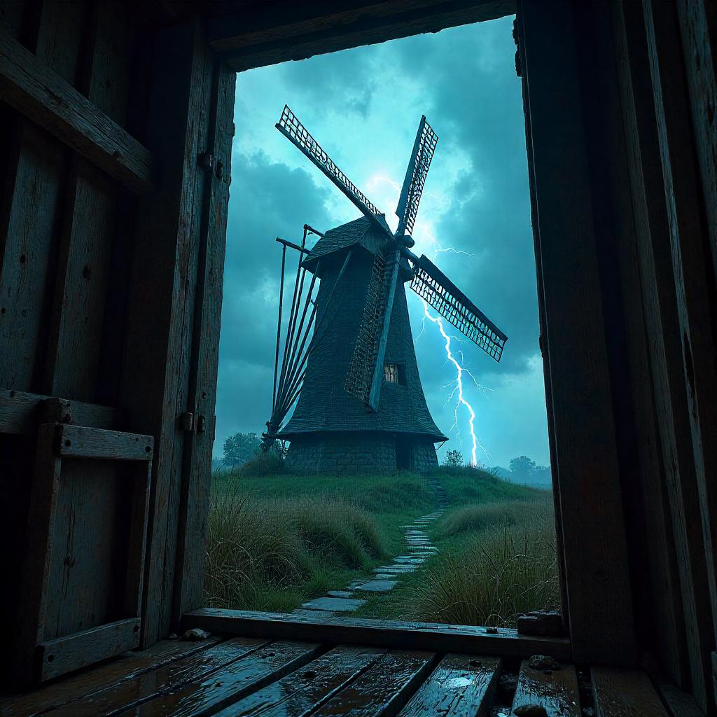 Storm Inside a Windmill: Digital Storm