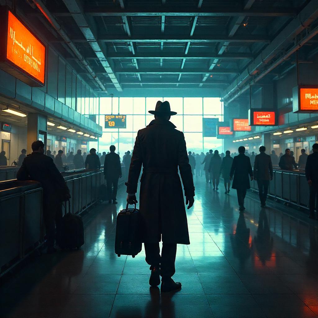 Assassin in the Airport: Concept Art