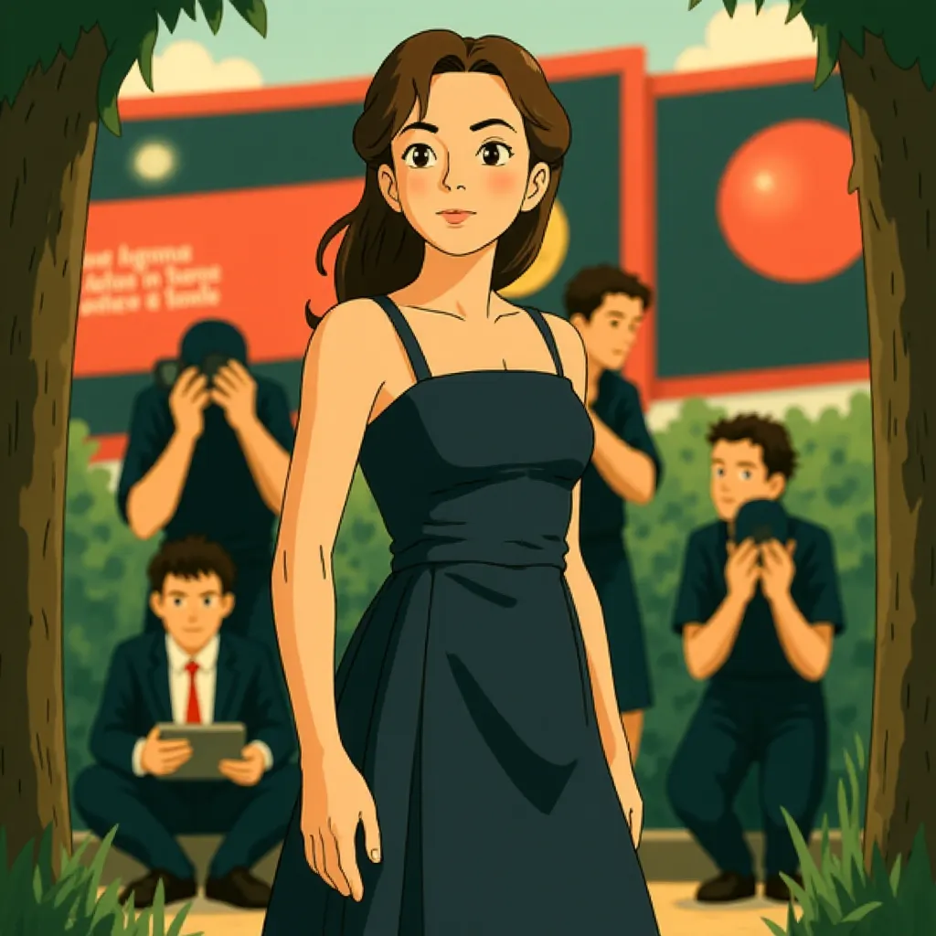 Fernanda Torres at an event for I'm Still Here (2024) - Anime style