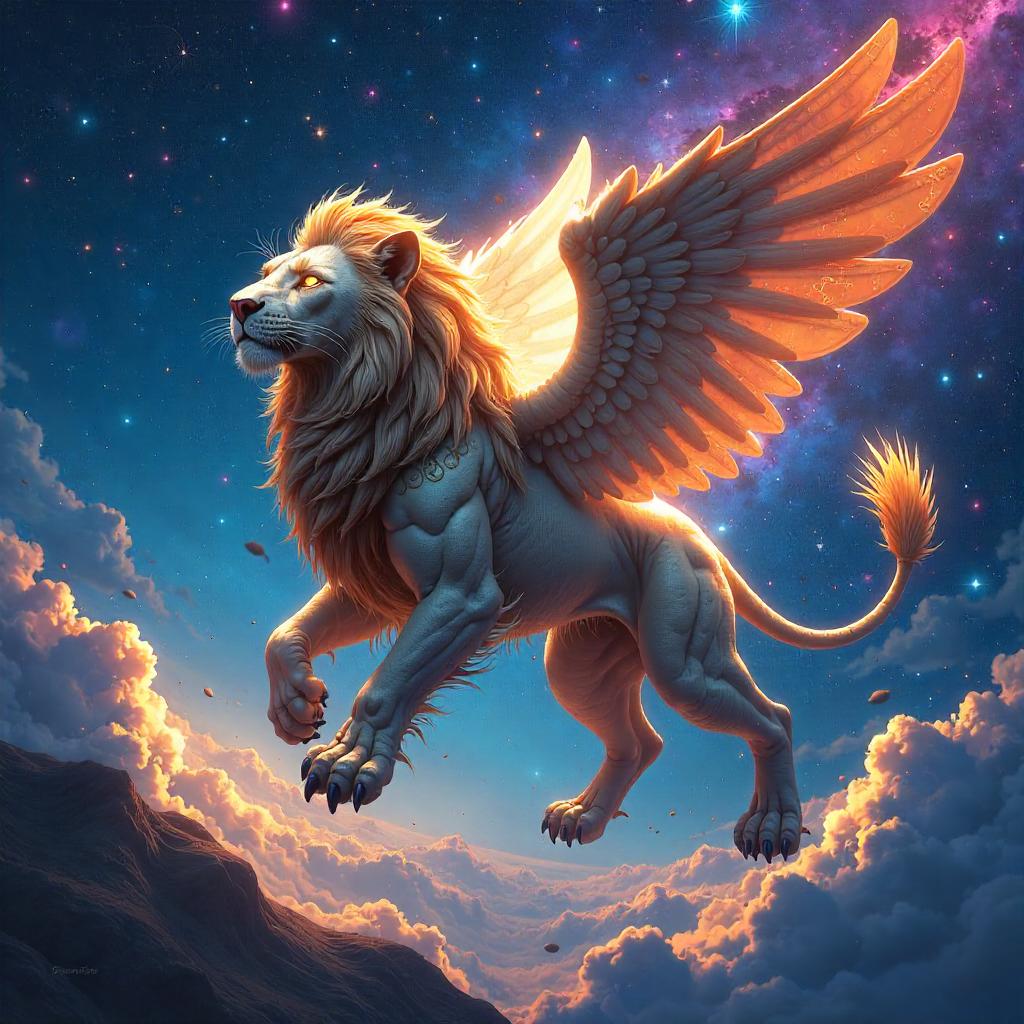 Stellar Manticore: Concept Art in the Cosmos