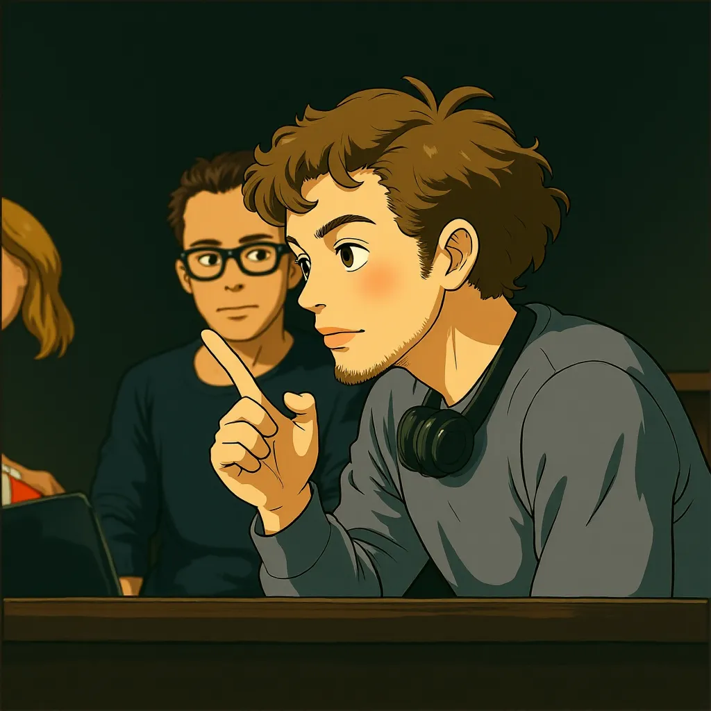 Darren Aronofsky and Matthew Libatique in Black Swan (2010) - Anime style