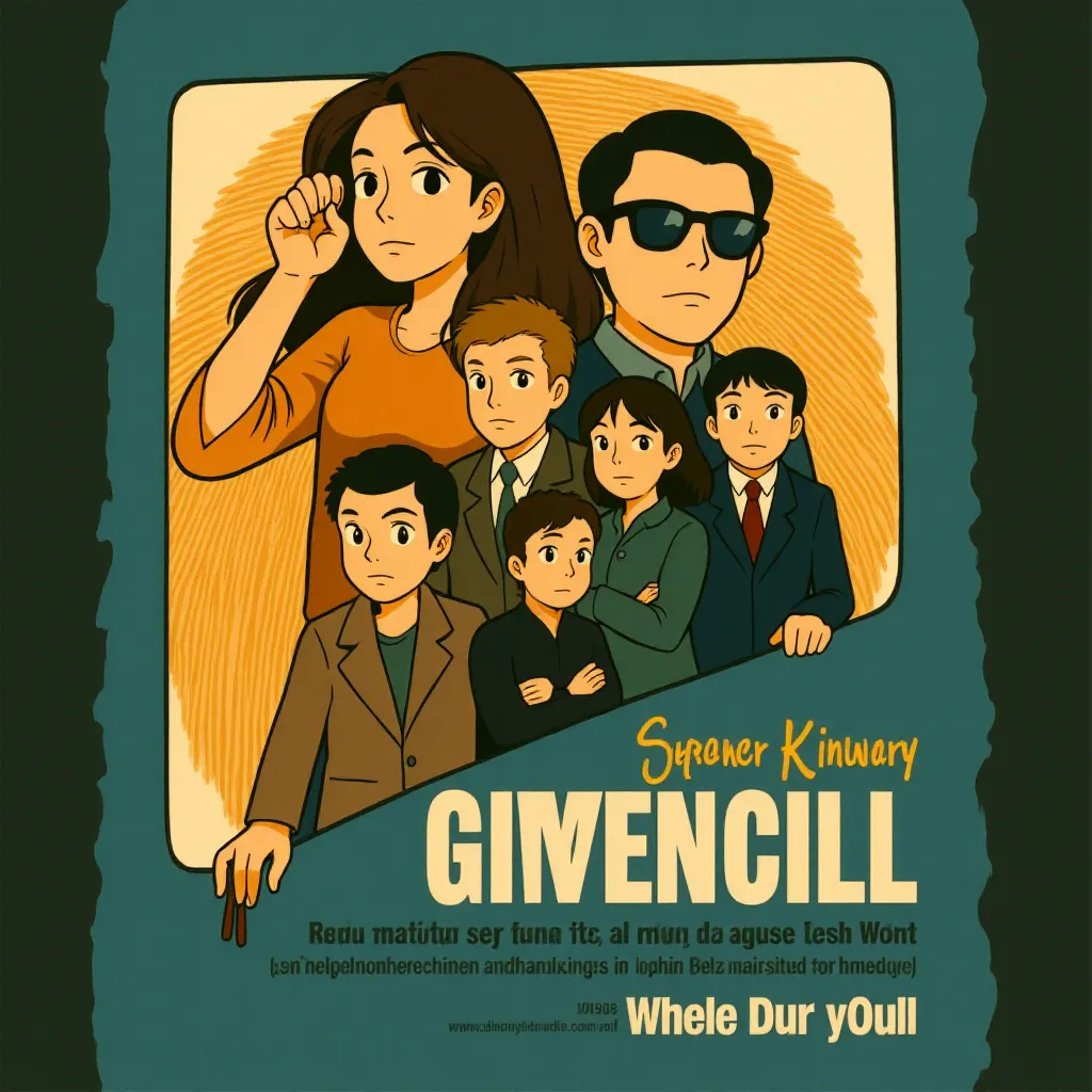 Pierce Brosnan, Cate Blanchett, Tom Burke, Naomie Harris, Michael Fassbender, Regé-Jean Page, and Marisa Abela in Black Bag (2025) - Ghibli style
