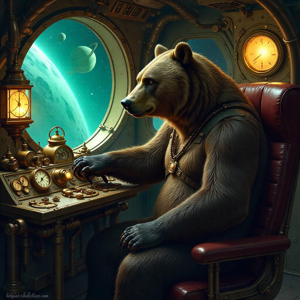 Bear in Time Machine: Concept Art Voyage