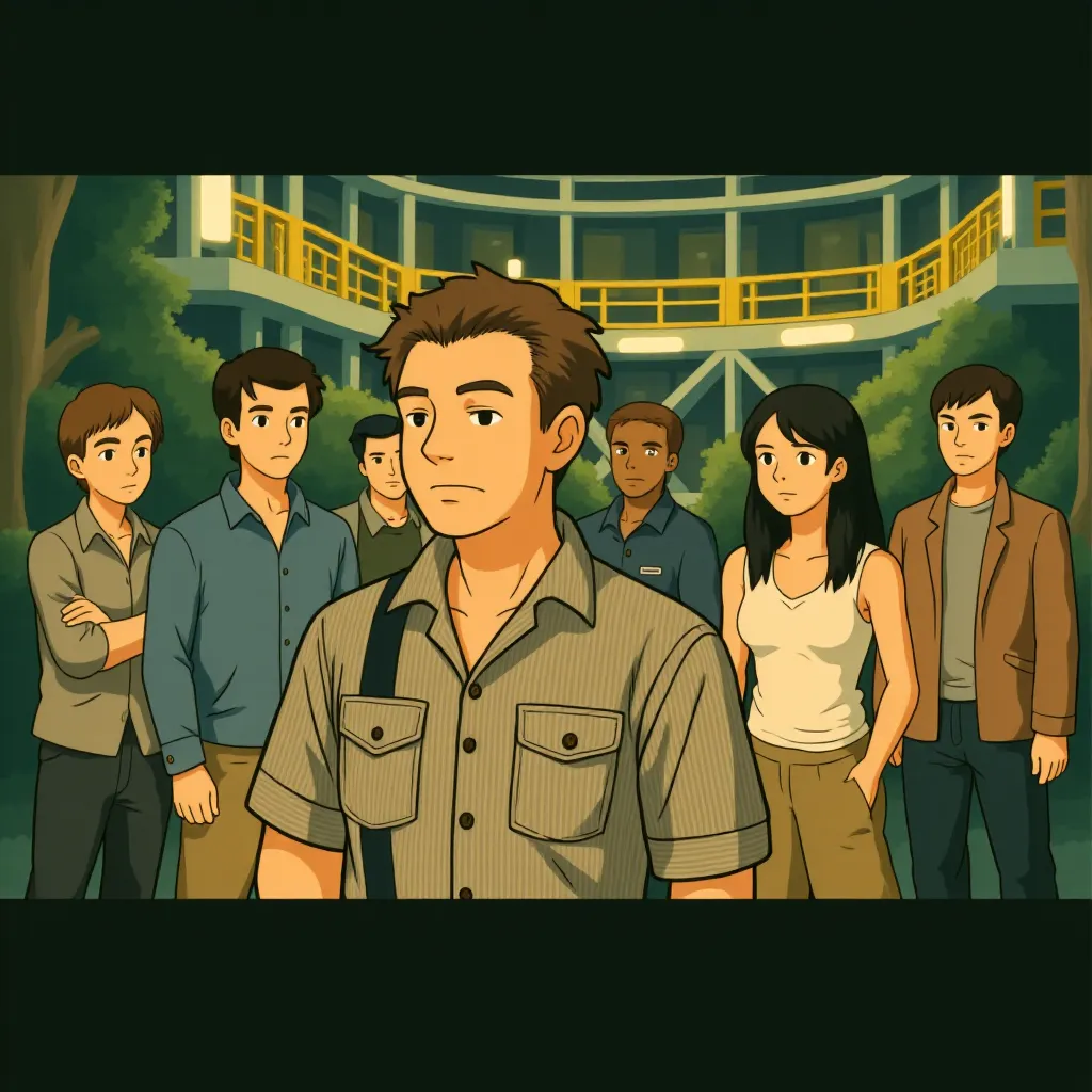 Arnold Schwarzenegger in Escape Plan (2013) - Anime style