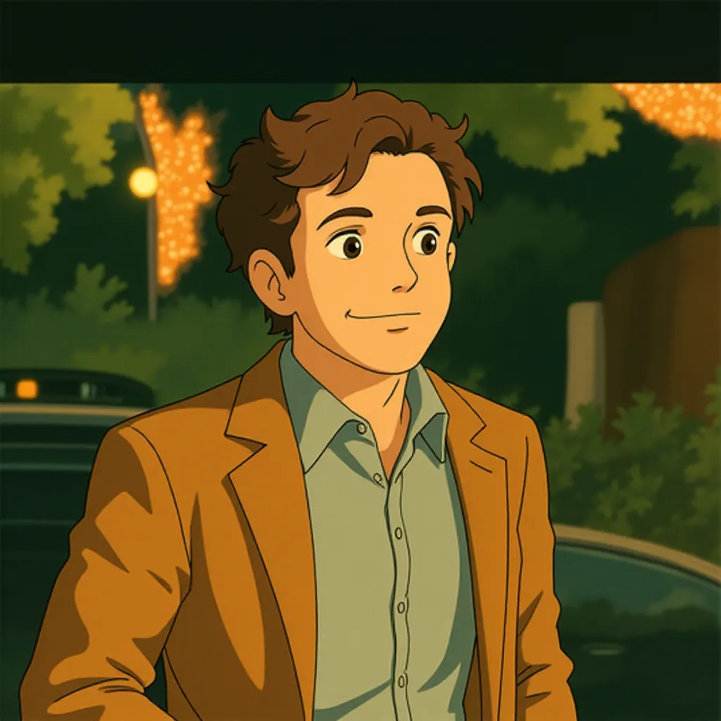 Chris O'Dowd in Bridesmaids (2011) - Anime style