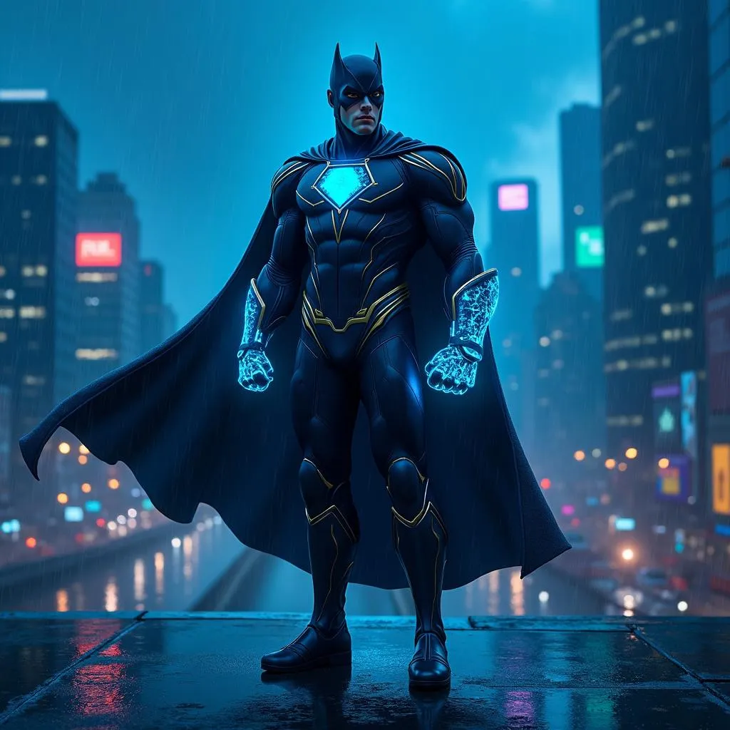 Neon City Skybound: The Night Hero