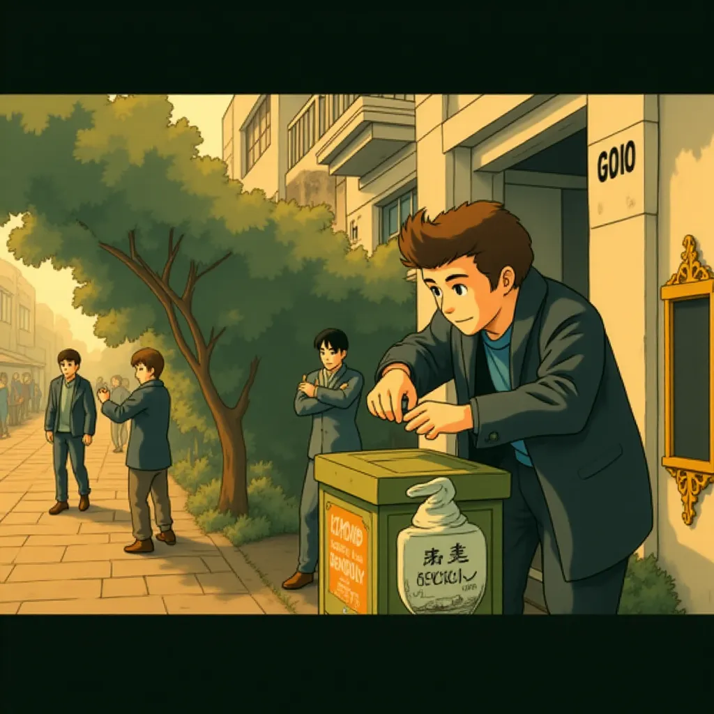 Clive Owen in Children of Men (2006) - Anime style