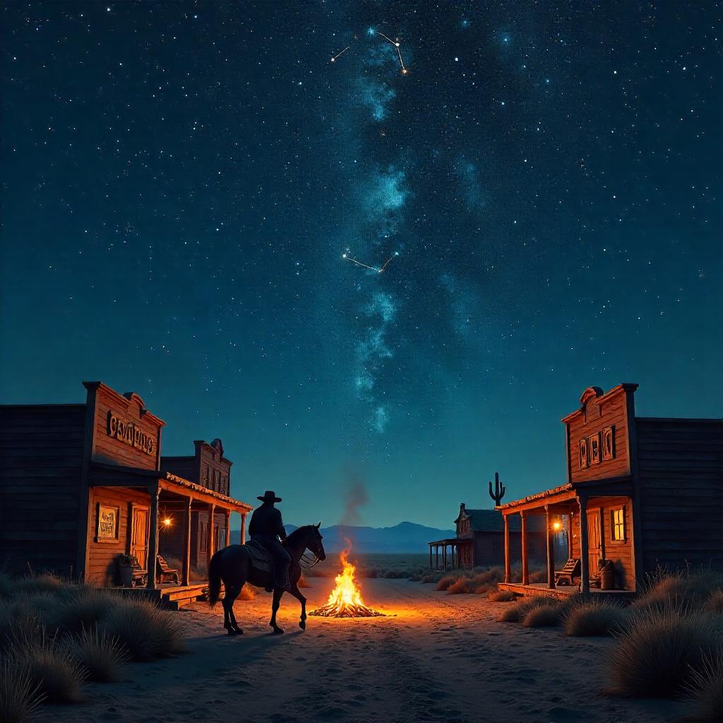 Constellations Over the Wild West: Concept Art