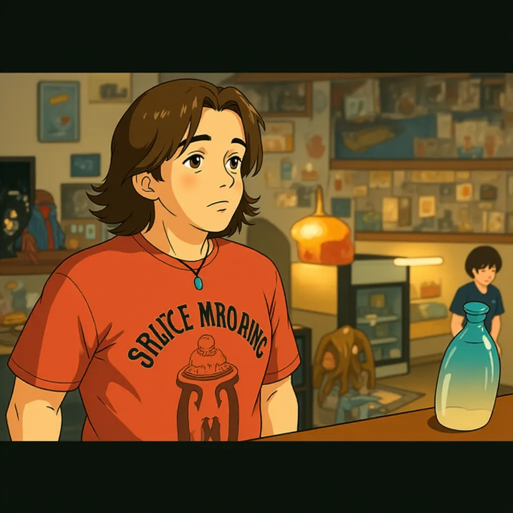 Nick Frost in Paul (2011) - Anime style