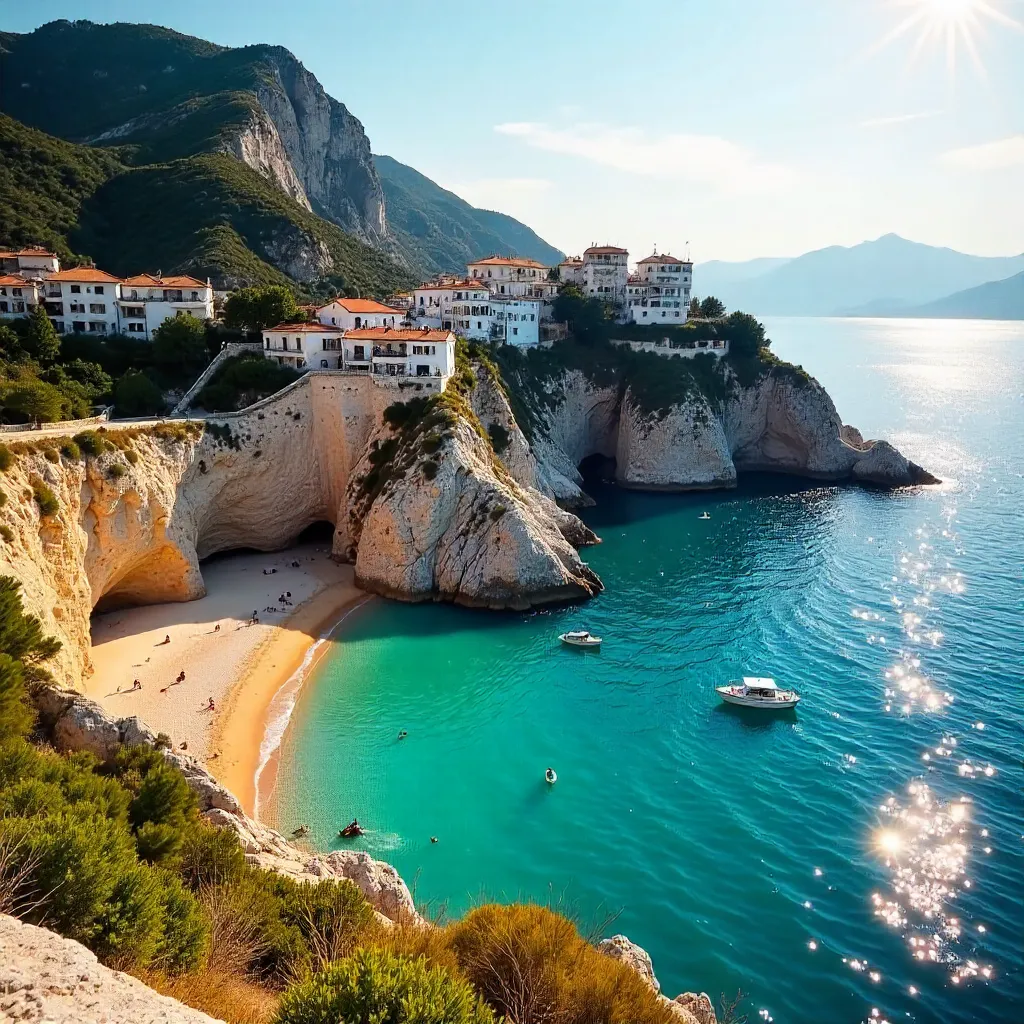 Antalya Coastline: Cliffs, Sea and Summer Light