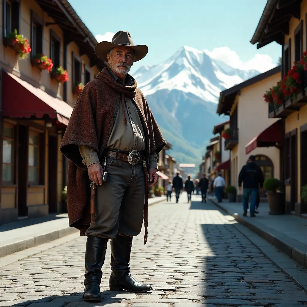Gaucho in Bariloche: Alpine Streets