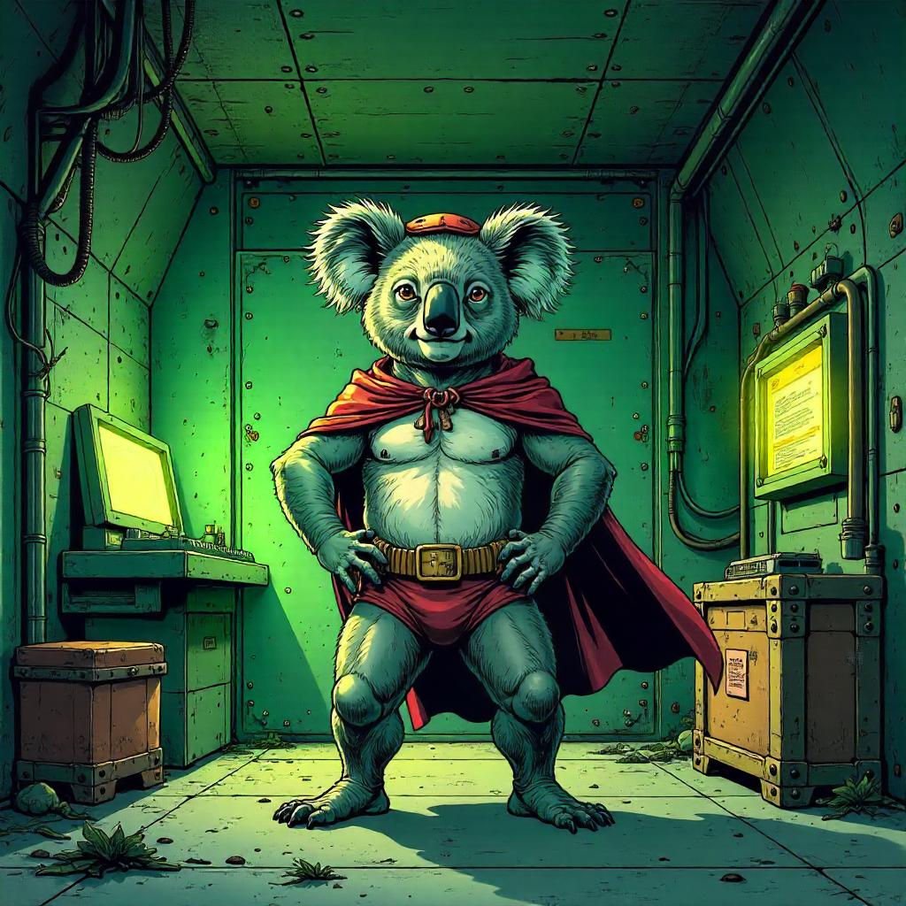 Koala Hero in the Bunker