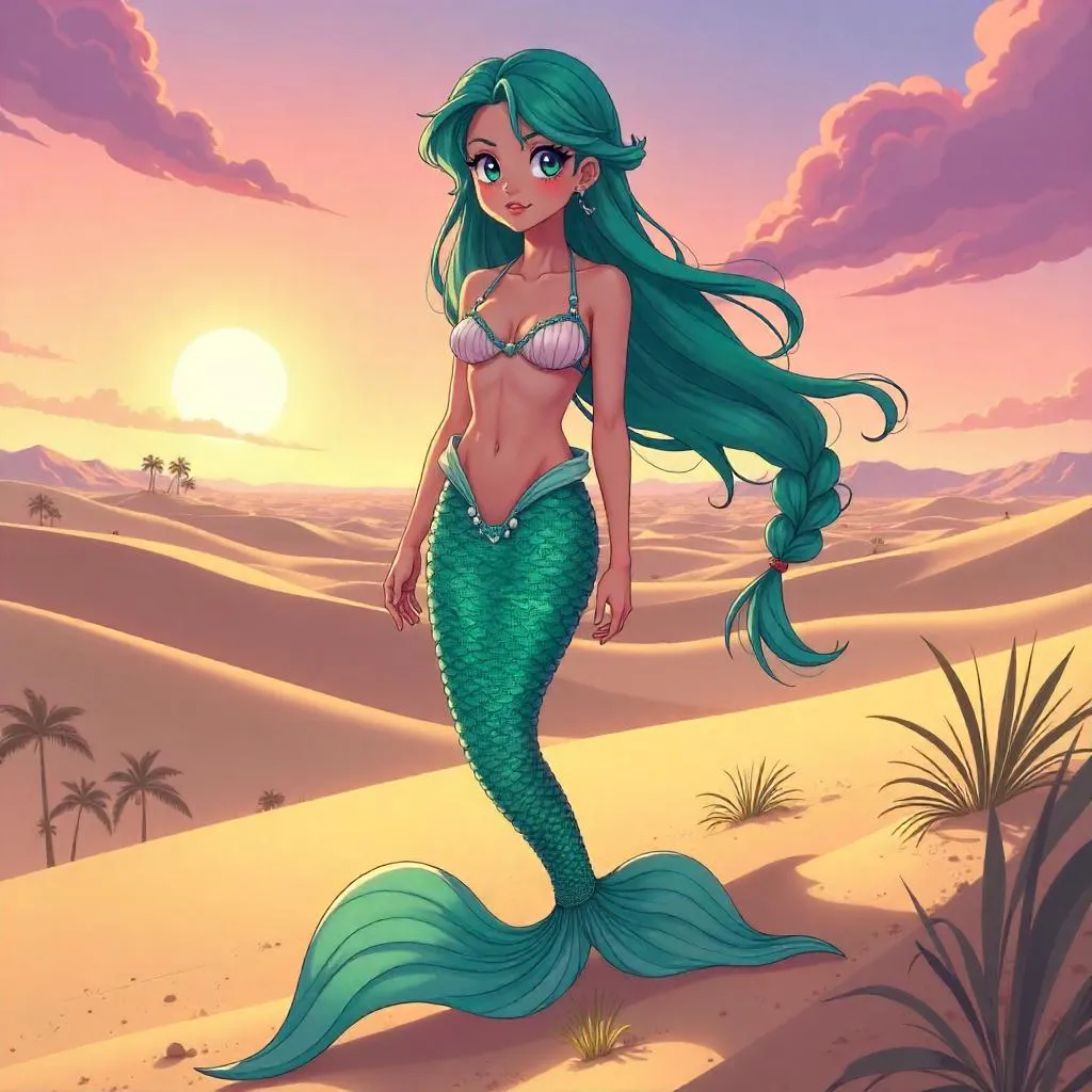 Desert Mermaid: Anime in the Dunes