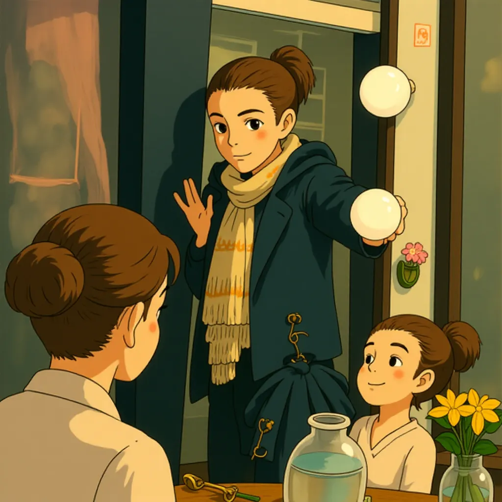 Natalie Portman and Mila Kunis in Black Swan (2010) - Anime style