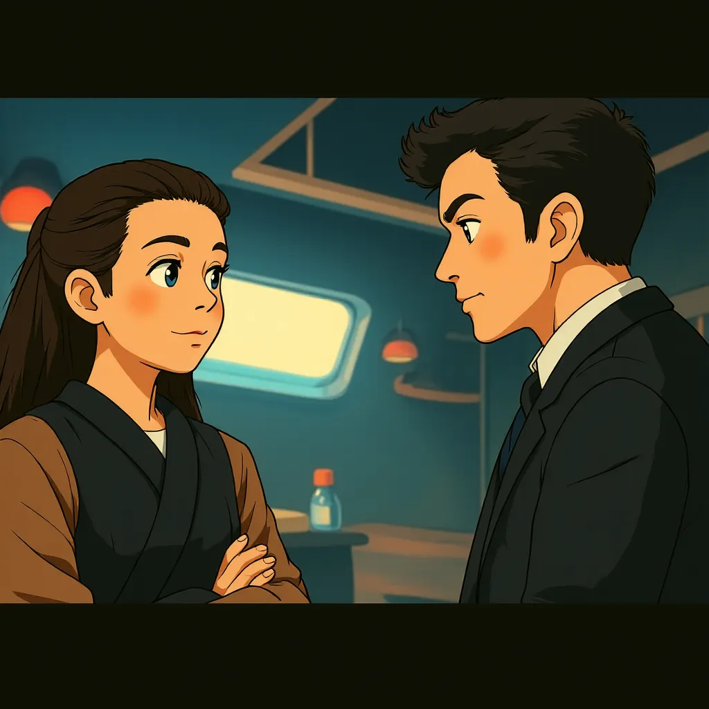Liam Neeson and Maggie Grace in Taken 2 (2012) - Anime style