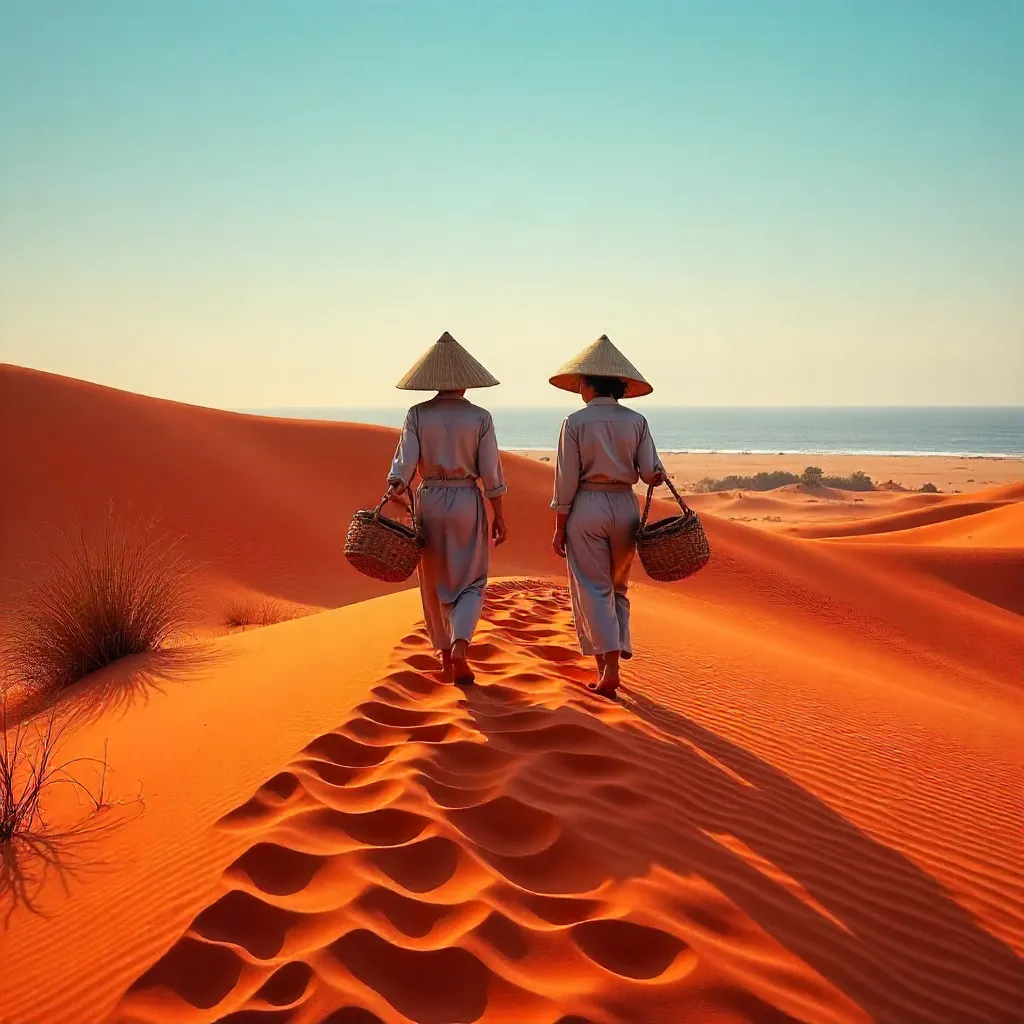 Dune Walkers in Bình Thuận, Vietnam