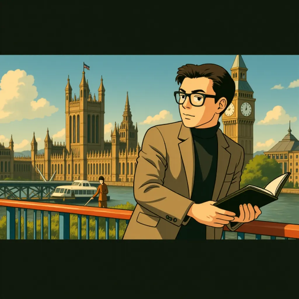 Steven Soderbergh, Claudette Barius, and Michael Fassbender in Black Bag (2025) - Ghibli style
