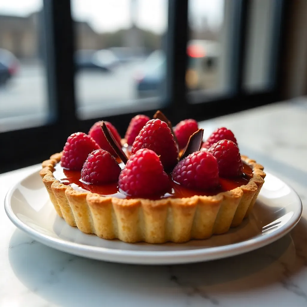 Raspberry Tart: French Elegance in Berlin