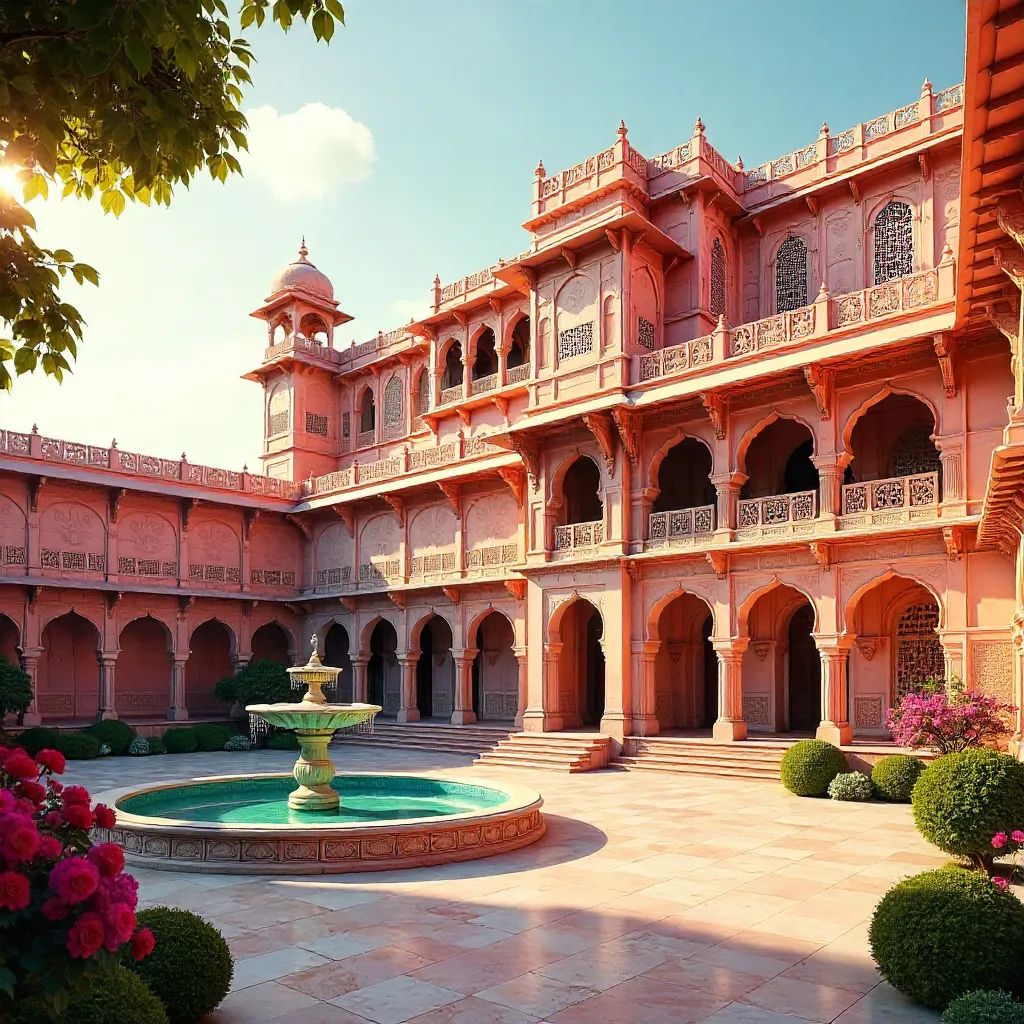 Vibrant Jaipur City Palace: A Rajasthani Architecture Saga
