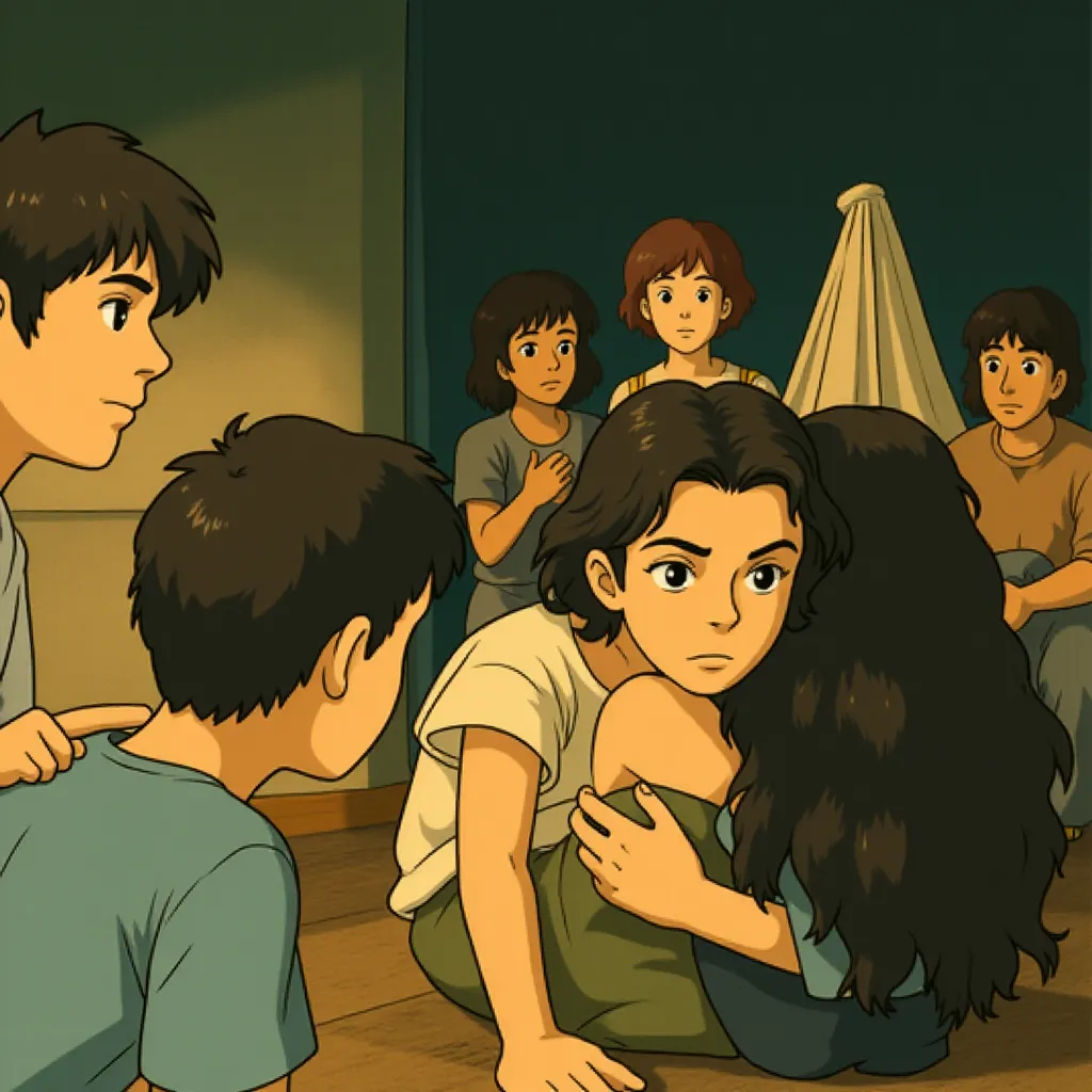 Lena Headey and Dominic West in 300 (2006) - Anime style