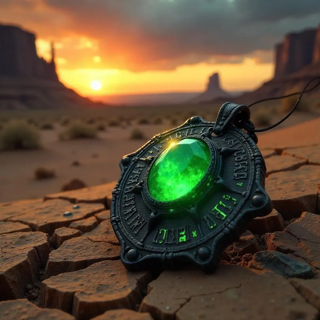 Cursed Amulet in the Badlands