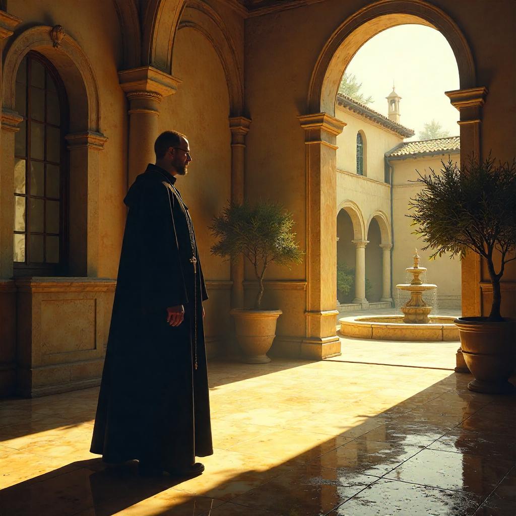 Priest in the Villa: Concept Art in Light