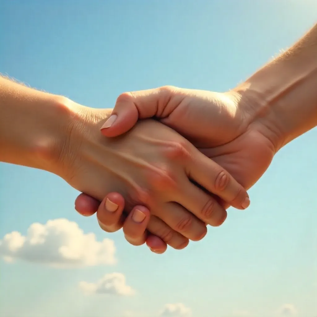 Tender Hands Under a Clear Sky