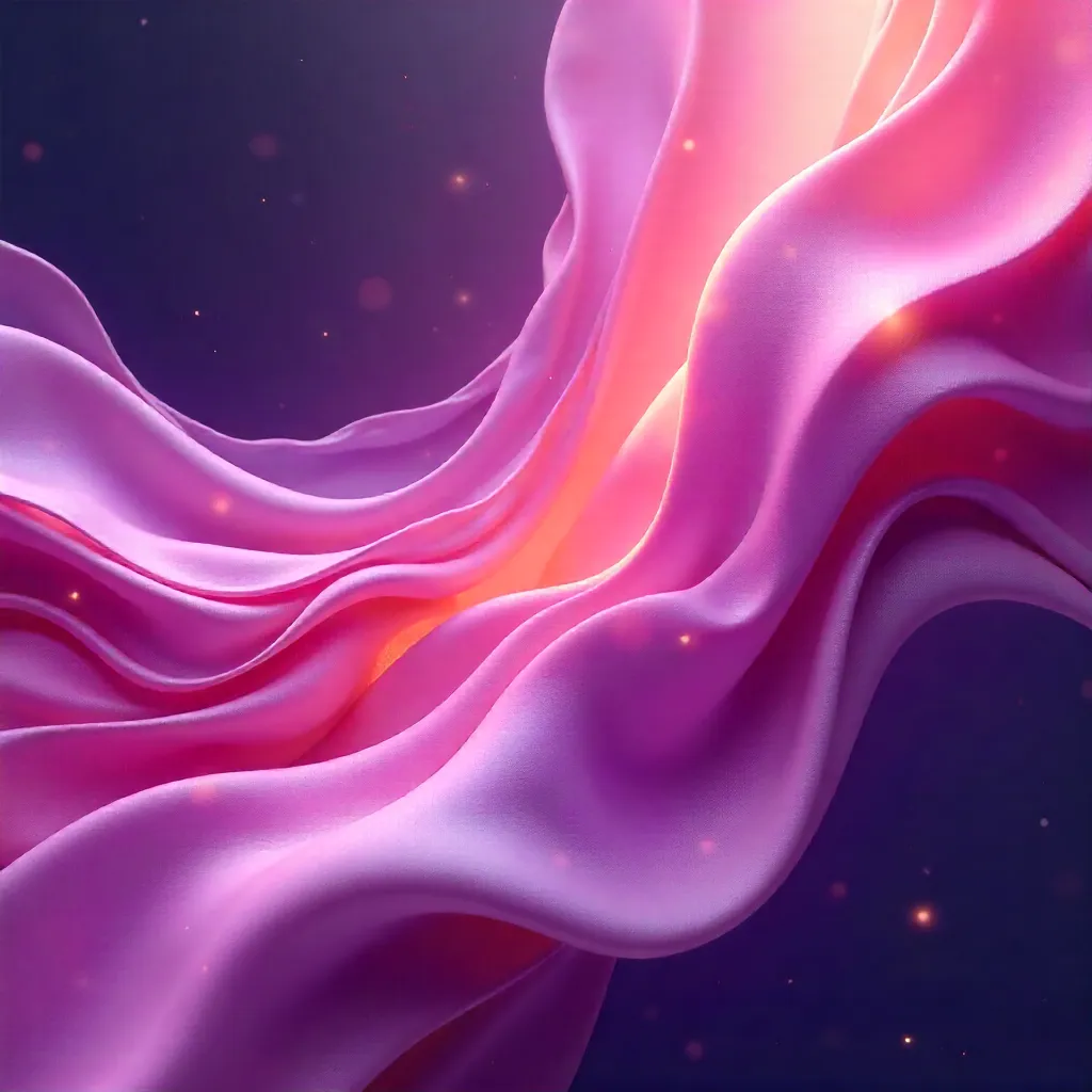 Pulse of Pink and Purple: Fluid Gradient Abstraction
