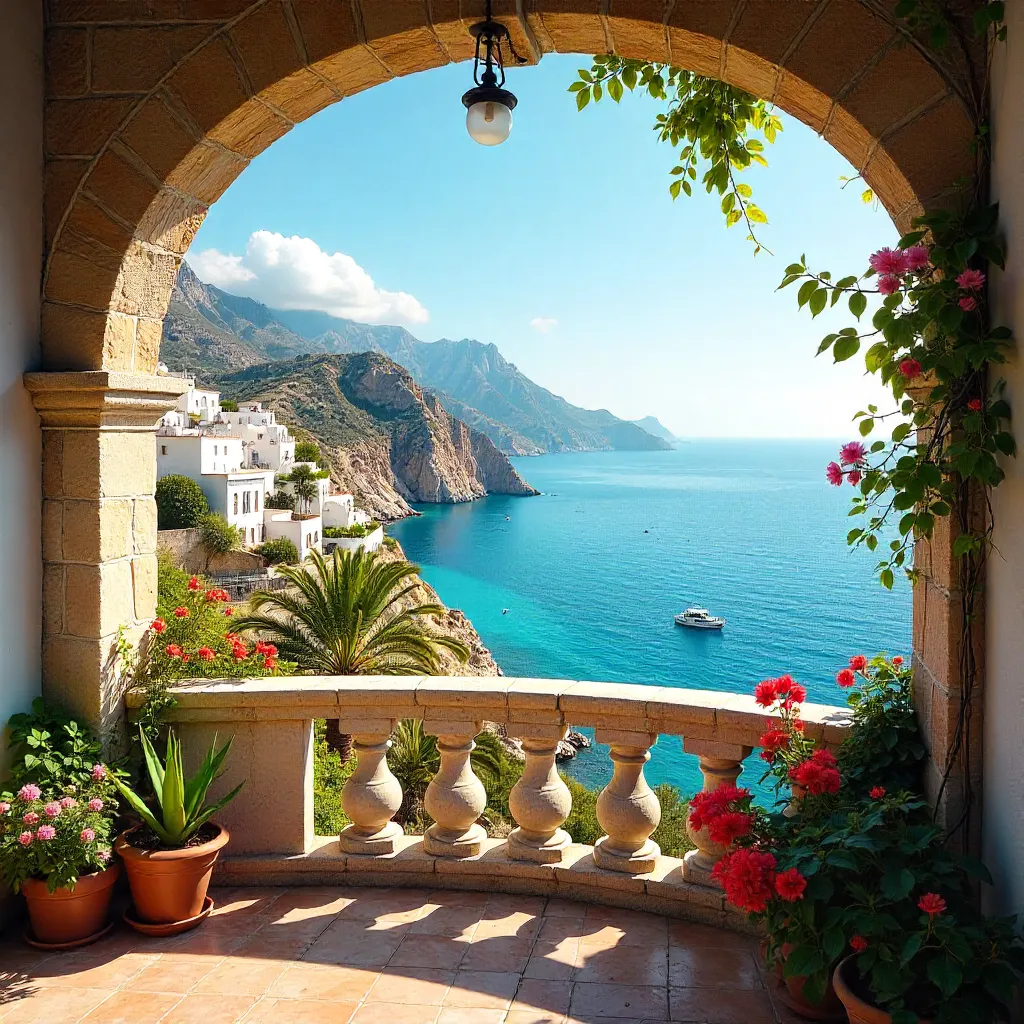 Balcon de Europa: Nerja Coastal Vista